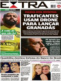 Capa do jornal Extra 09/07/2024
