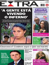 Capa do jornal Extra 10/02/2024