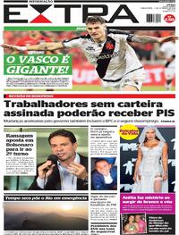 Capa do jornal Extra 12/09/2024