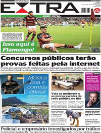Capa do jornal Extra 16/08/2024