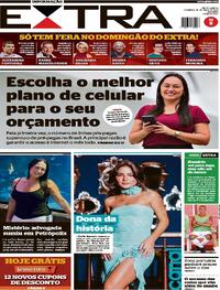 Capa do jornal Extra 19/05/2024