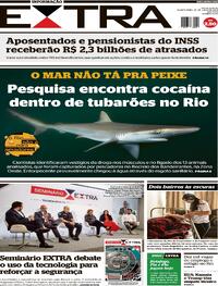 Capa do jornal Extra 24/07/2024