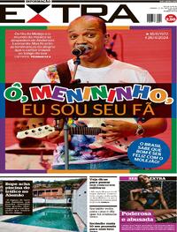 Capa do jornal Extra 27/04/2024