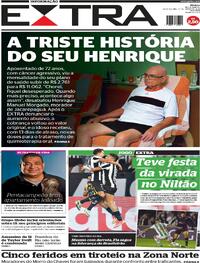 Capa do jornal Extra 27/06/2024