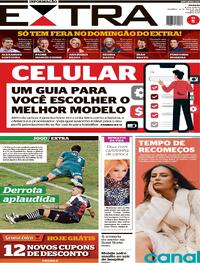 Capa do jornal Extra 28/04/2024