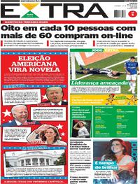 Capa do jornal Extra 28/07/2024