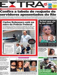 Capa do jornal Extra 30/01/2024