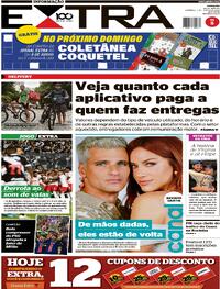 Capa do jornal Extra 01/06/2025