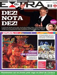 Capa do jornal Extra 03/03/2025