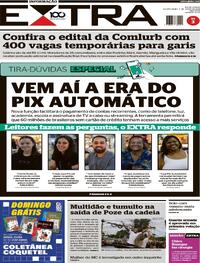Capa do jornal Extra 04/06/2025
