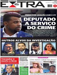 Capa do jornal Extra 04/09/2025