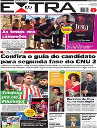 Capa do jornal Extra 05/12/2025