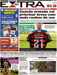 Capa do jornal Extra 07/06/2025