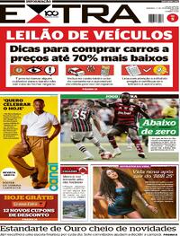 Capa do jornal Extra 09/02/2025