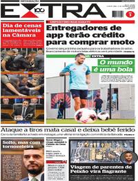 Capa do jornal Extra 10/12/2025