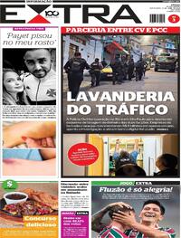 Capa do jornal Extra 11/04/2025