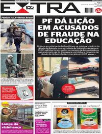 Capa do jornal Extra 12/02/2025