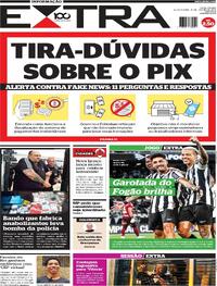 Capa do jornal Extra 15/01/2025