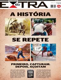 Capa do jornal Extra 18/01/2025
