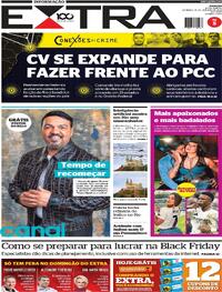 Capa do jornal Extra 19/10/2025