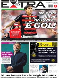 Capa do jornal Extra 20/10/2025