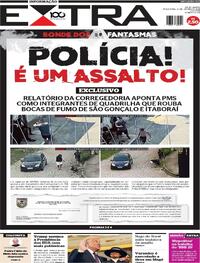 Capa do jornal Extra 21/01/2025