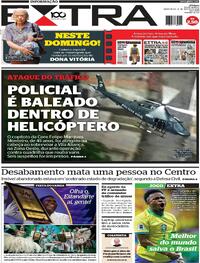 Capa do jornal Extra 21/03/2025