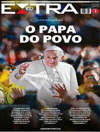 Capa do jornal Extra 22/04/2025