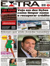 Capa do jornal Extra 22/11/2025