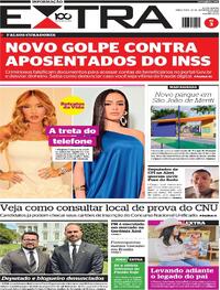 Capa do jornal Extra 23/09/2025