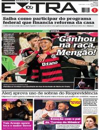 Capa do jornal Extra 23/10/2025