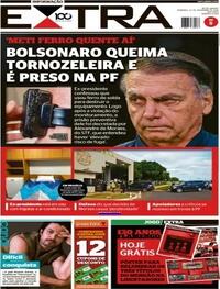 Capa do jornal Extra 23/11/2025