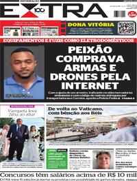 Capa do jornal Extra 24/03/2025