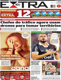 Capa do jornal Extra 27/07/2025