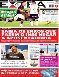 Capa do jornal Extra 28/07/2025