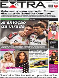 Capa do jornal Extra 29/09/2025