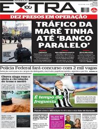 Capa do jornal Extra 30/01/2025