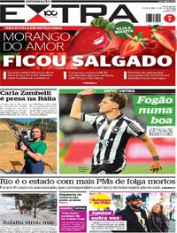 Capa do jornal Extra 30/07/2025