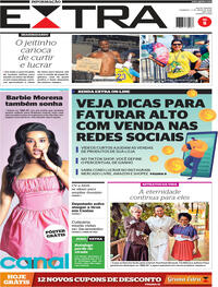 Capa do jornal Extra 03/05/2026