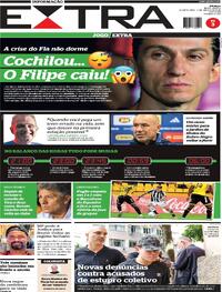 Capa do jornal Extra 04/03/2026