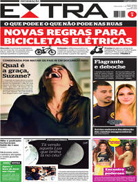 Capa do jornal Extra 07/04/2026