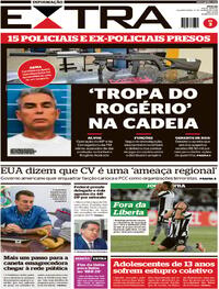 Capa do jornal Extra 11/03/2026
