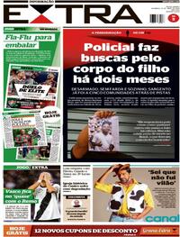 Capa do jornal Extra 12/04/2026