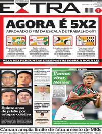 Capa Jornal Extra