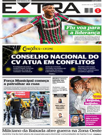 Capa do jornal Extra 16/03/2026