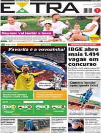 Capa Jornal Extra