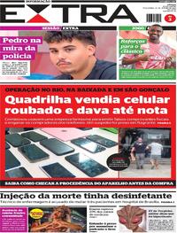 Capa do jornal Extra 20/01/2026