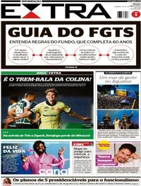 Capa Jornal Extra