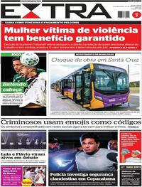 Capa Jornal Extra