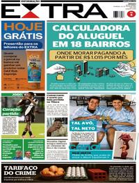 Capa Jornal Extra